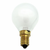 Лампа 40W 220V цоколь E14 термостойкая 300*С. шарик матовая